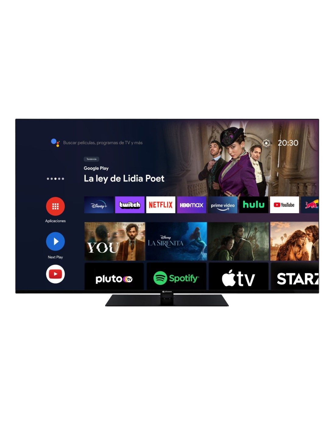 TV JOHNSON 43'' SMART ANDROID QLED | J43QE